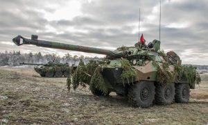 В Естонію вперше прибули французькі бронетранспортери Griffon і танки AMX-10