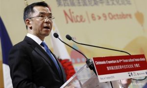 Посольство Китая во Франции открестилось от своего руководителя