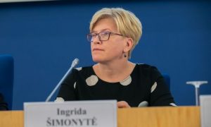 Прем'єр Литви прокоментувала «візит» путіна в окуповані області України 