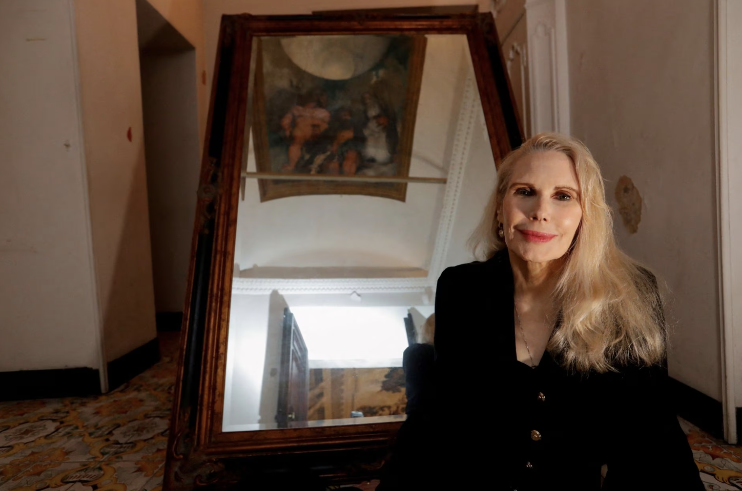 Принцессу из США выселили с виллы в Риме, где хранится единственная известная фреска Караваджо