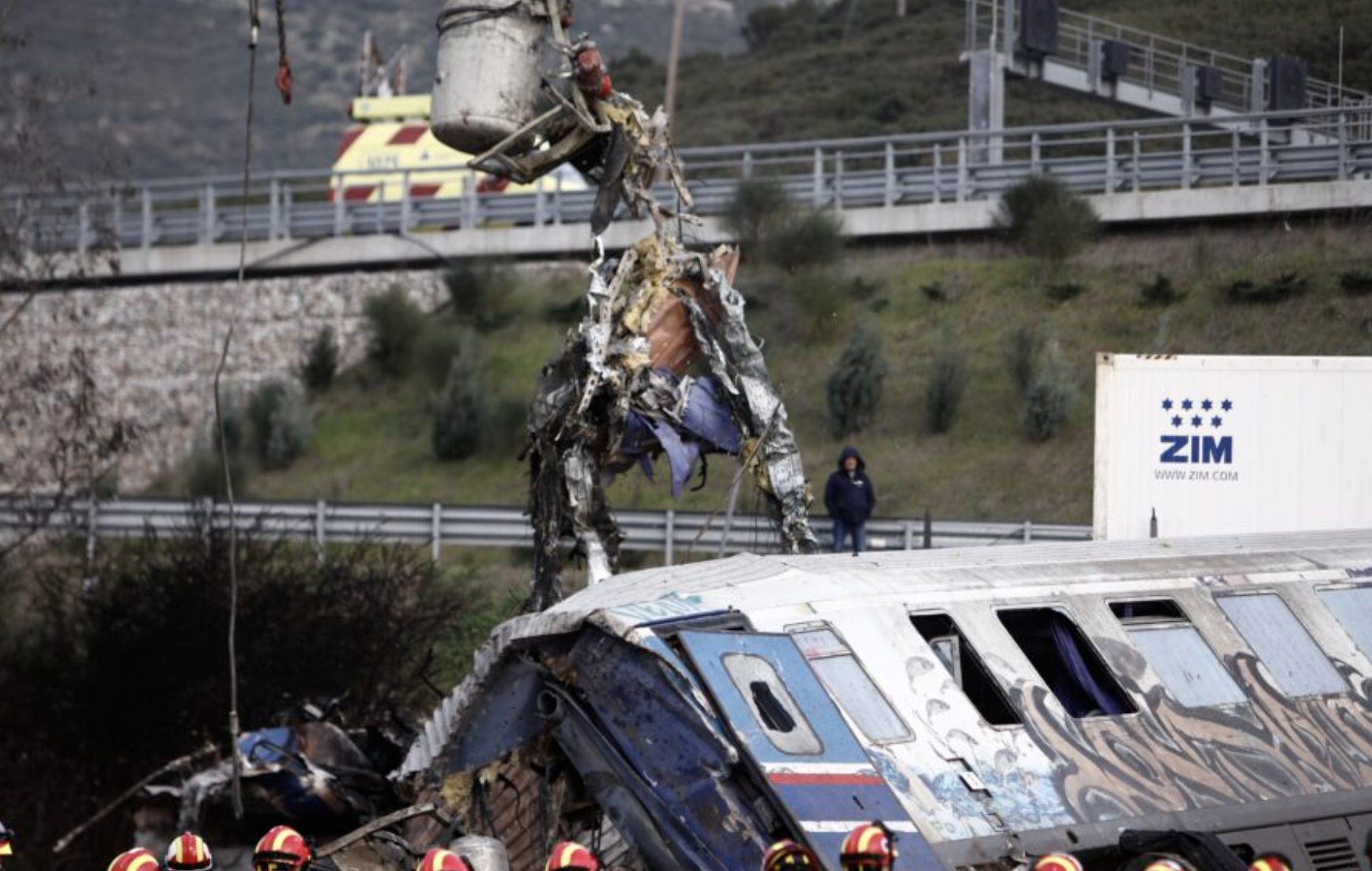 У Греції розповіли про перші висновки розслідування аварії на залізниці, в якій загинули 57 людей