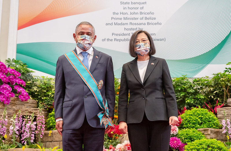 Белиз подтвердил дипломатические отношения с Тайванем во время визита президента острова