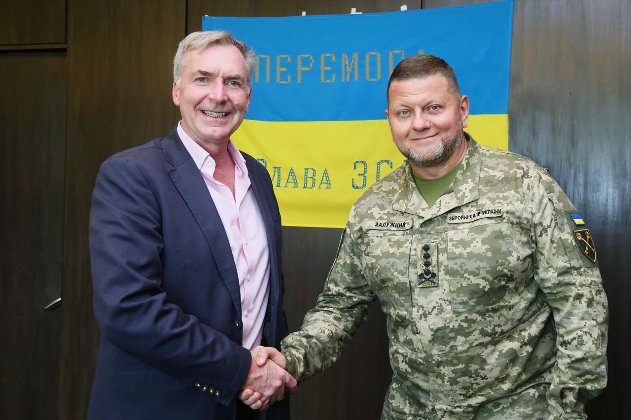 У Києві з візитом побував начальник Штабу оборони Великої Британії 