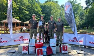 Кинологи из Киевской области победили на соревнованиях по поиску взрывчатки 