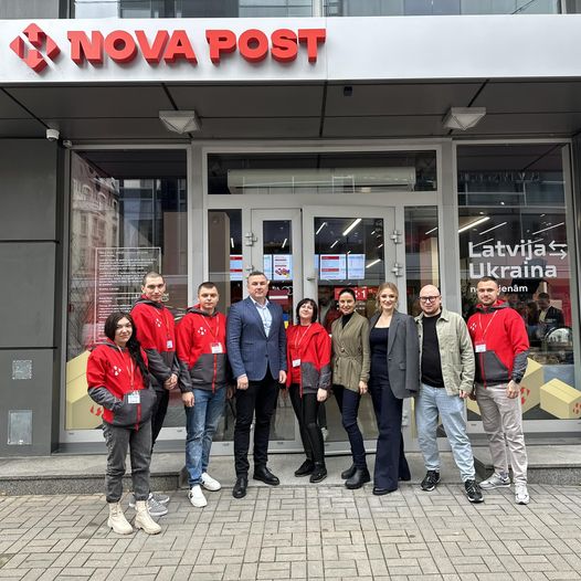 Відтепер «Нова пошта» присутня у всіх країнах Балтії 