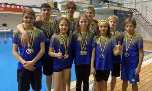 Юні українці за день виграли 11 медалей на змаганнях зі стрибків у воду