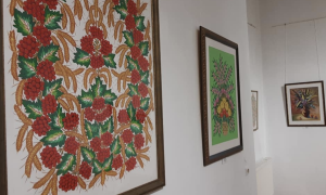 У Франківську відкрили виставку до 90-річчя художниці Параски Хоми