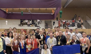 Українські сумоїсти зробили золотий дубль на Євро у Швейцарії