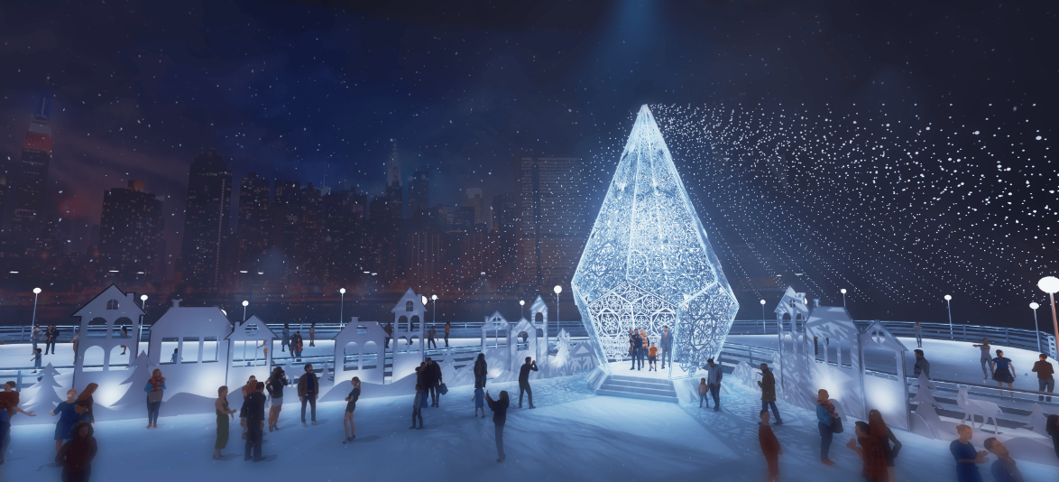 У Києві на Осокорках відкриють «кришталеву ковзанку» просто неба