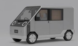 Японський стартап представив електричний фургон, адаптований до стихійних лих – відео