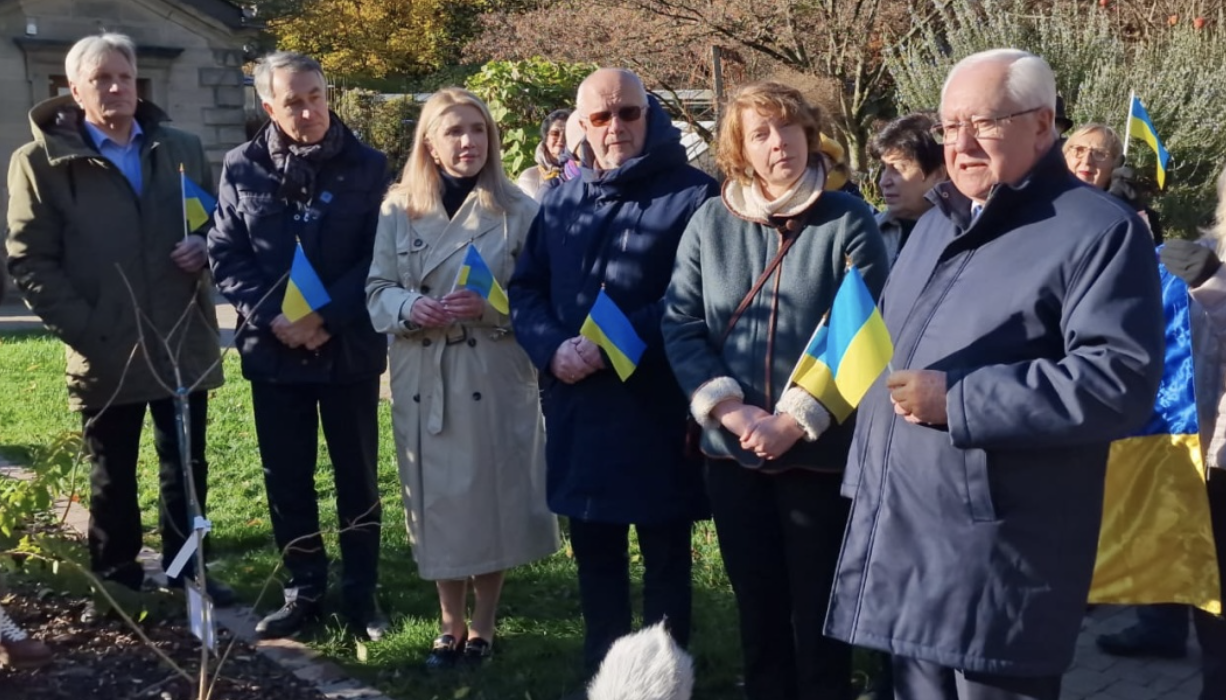 У ботанічному саду Університету Страсбурга посадили кущ калини