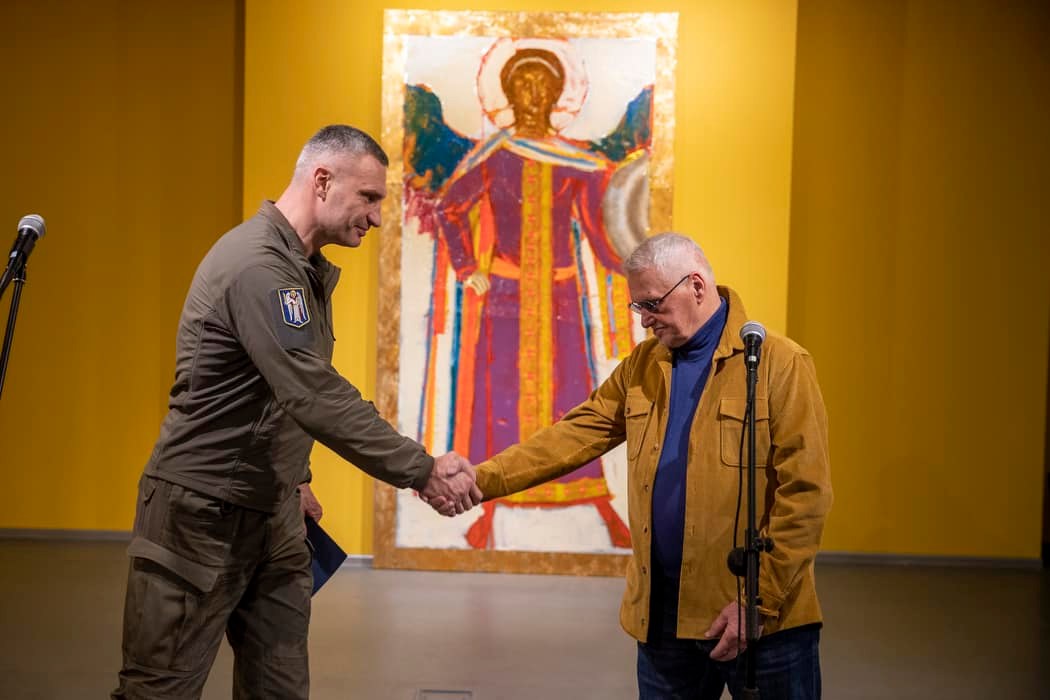 Відомий український художник подарував Києву свою картину