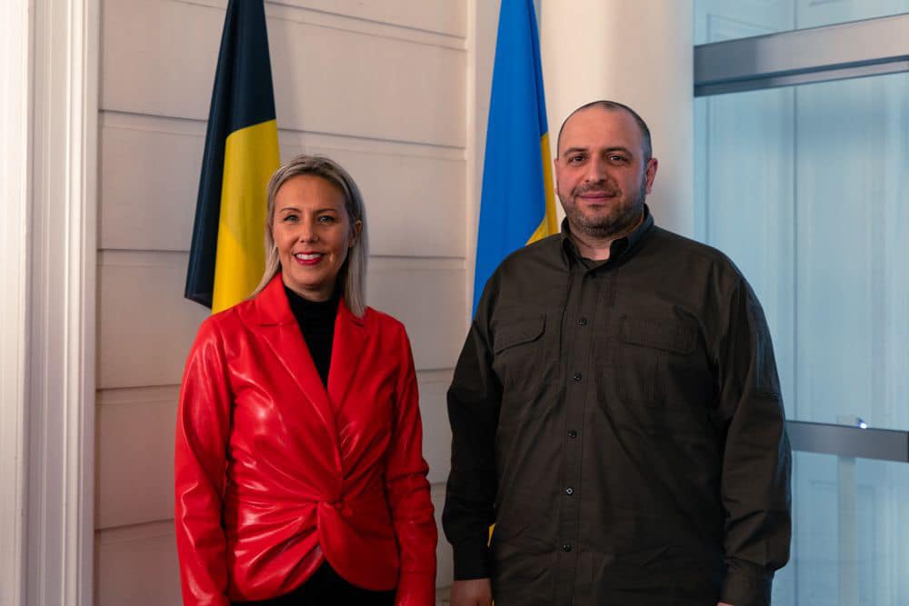 Умєров зустрівся з міністеркою оборони Бельгії: що обговорили