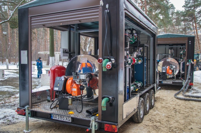 У Києві підготували пересувні котельні на випадок ураження інфраструктури