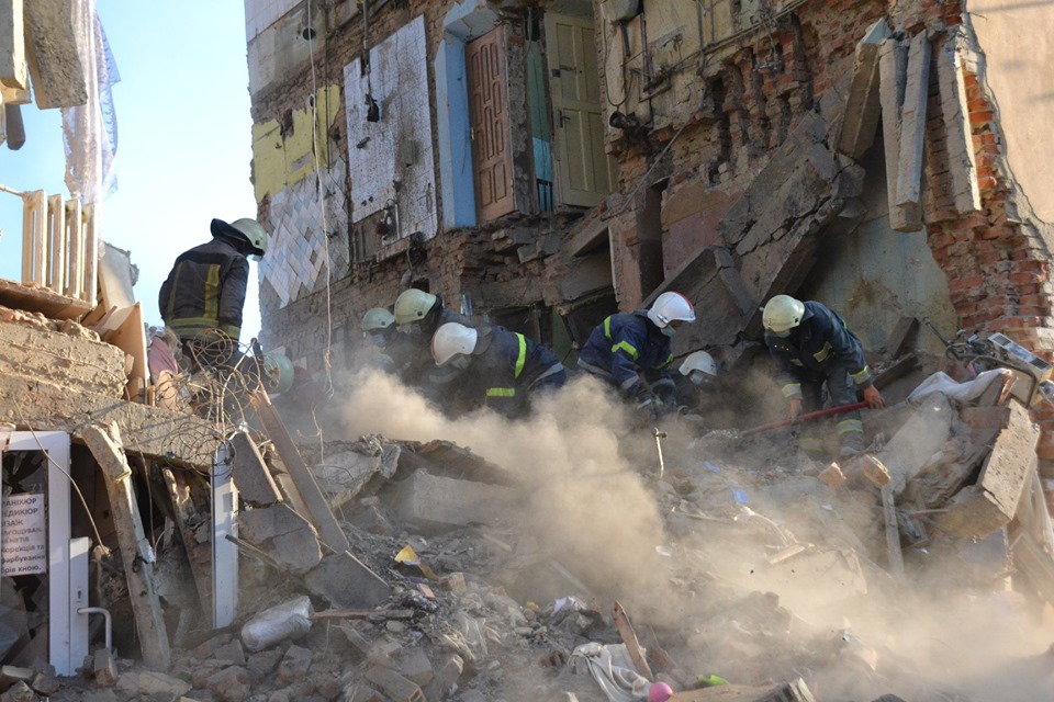 В Одесі обвалився будинок в центрі міста