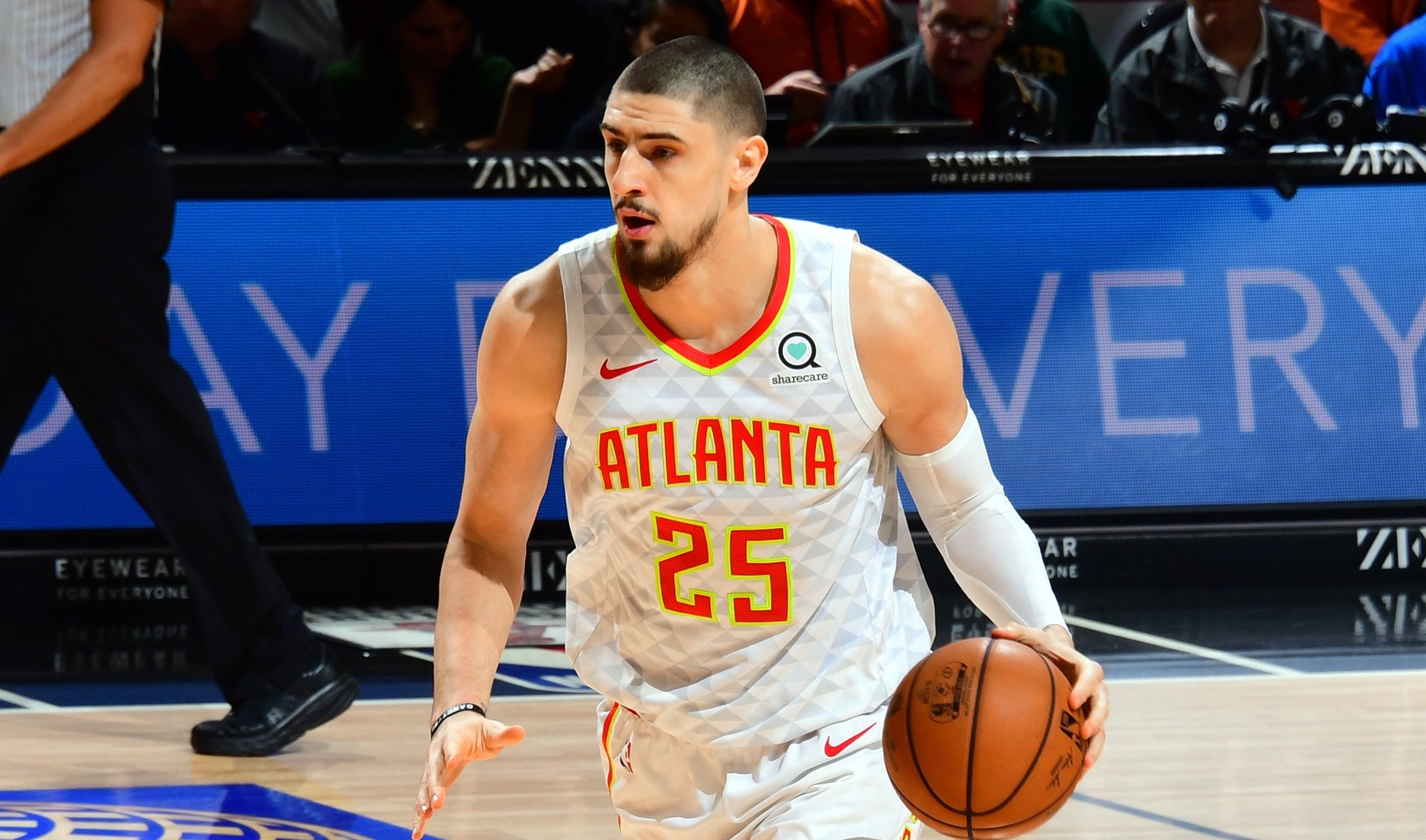 Український центровий Олексій Лень повернувся на майданчик після травми