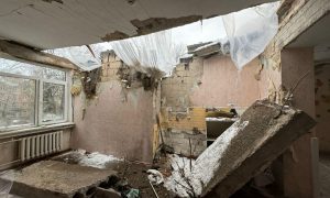 У Києві аварійно просіла частина будівлі дитячого садочку