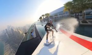 Триразовий чемпіон світу з вейкскейту встановив новий рекорд зі стрибків з висоти