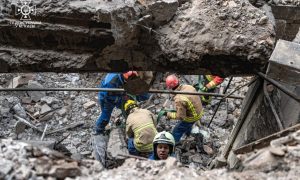 Знову зросла кількість поранених внаслідок удару по Харкову, розбір завалів завершено
