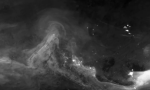 NASA показало північне сяйво в незвичному вигляді