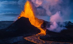 В Ісландії очікують повторного виверження вулкана в Гріндавіку