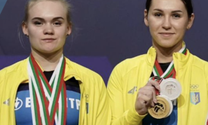 Українські важкоатлетки виграли шість медалей у вазі 64 кг на Євро у Софії