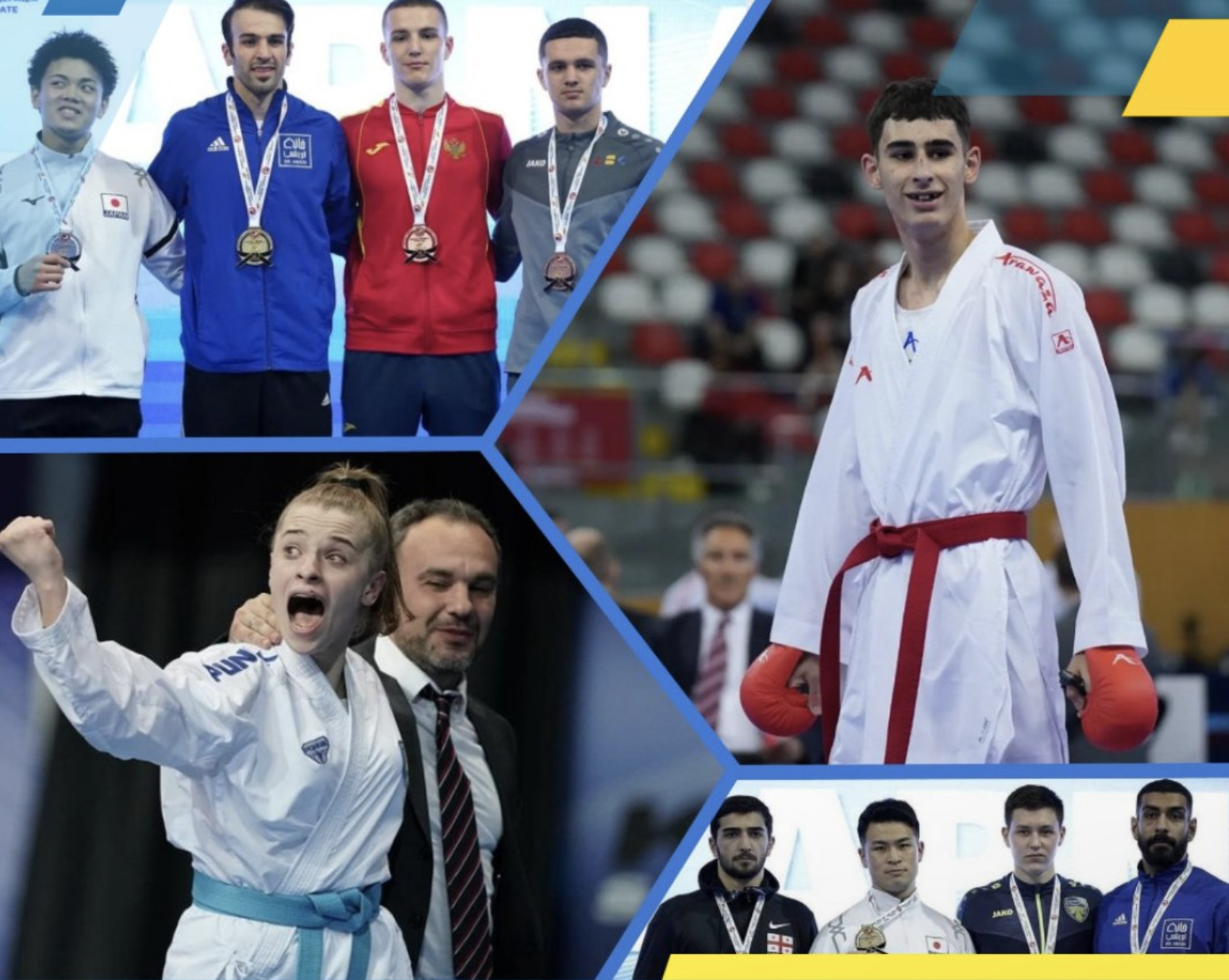 Українські майстри карате здобули чотири медалі на кіпрському етапі Серії А