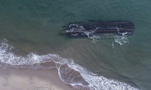 В Канаді на узбережжя викинуло корабель, що затонув понад 200 років тому