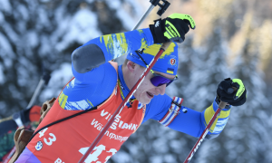 Мандзин вперше виграв Малий кришталевий глобус юніорського Кубка IBU