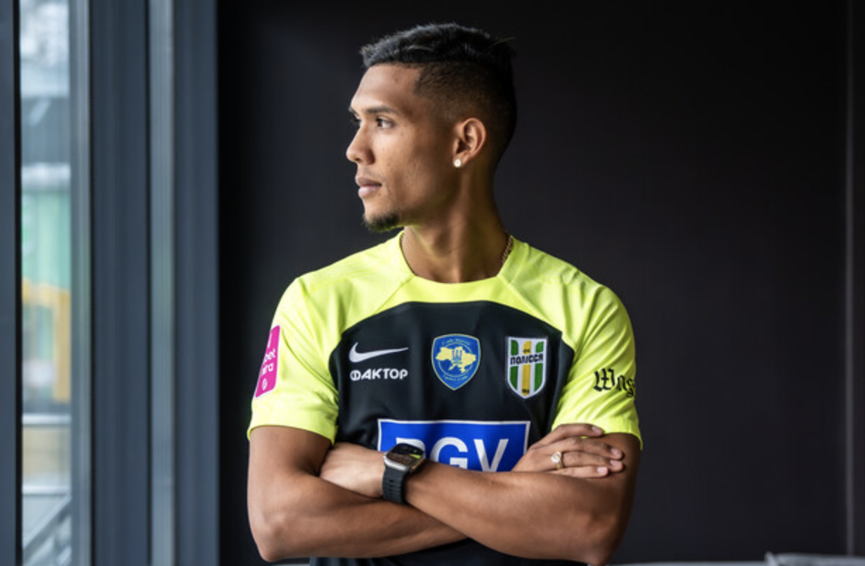 За «Полісся» виступатиме футболіст з Венесуели Луїфер Ернандес