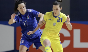 Українські футзалістки поступилися італійкам у першому контрольному матчі