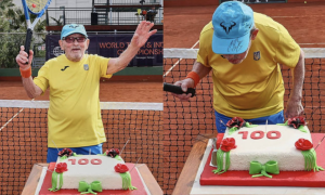 Український тенісист Леонід Станіславський святкує 100-річний ювілей