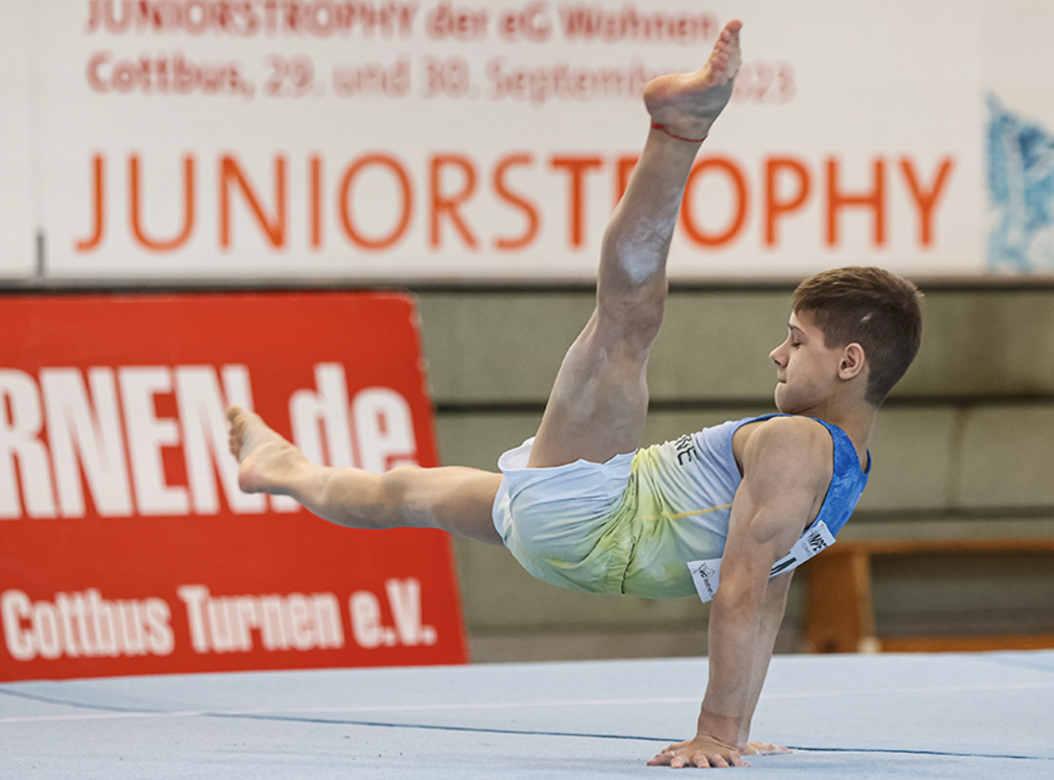 Юний український гімнаст з Мелітополя здобув сім медалей турніру у Берліні