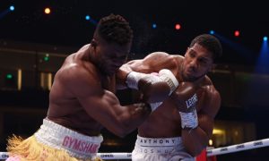 Відео: Джошуа переміг у бою з Нганну яскравим нокаутом