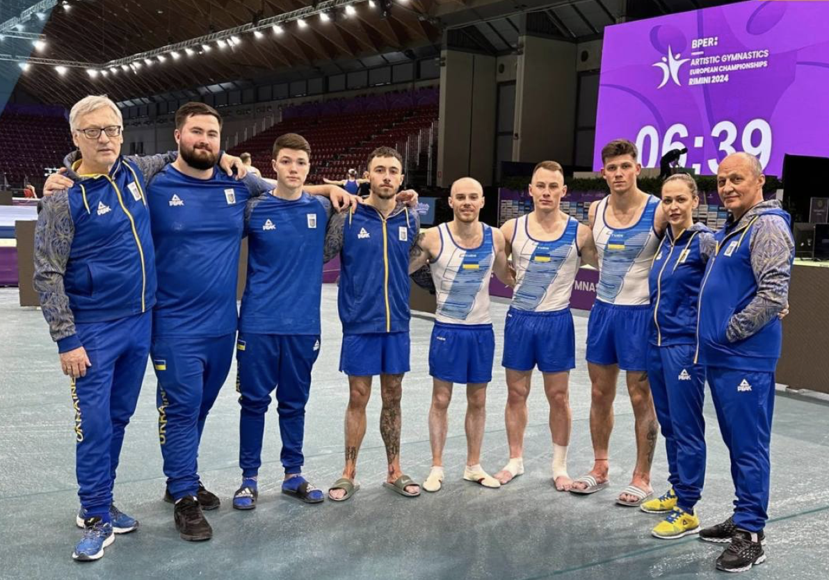 Вдруге в історії: Україна виграла багатоборство ЧЄ зі спортивної гімнастики
