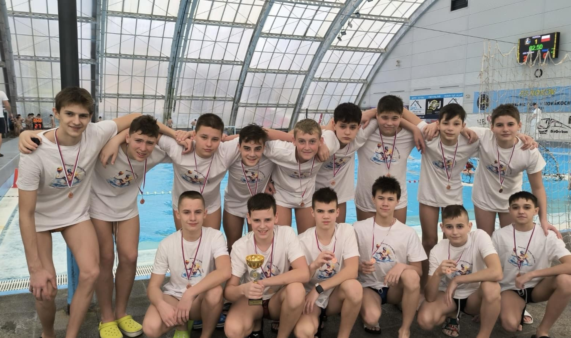 Ватерполісти з Львівщини вибороли бронзову нагороду на міжнародному турнірі 