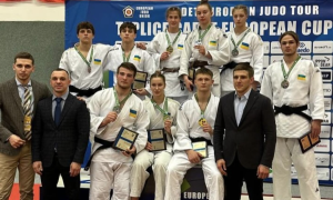 Українські дзюдоїсти вибороли 12 медалей на Кубку Європи серед кадетів