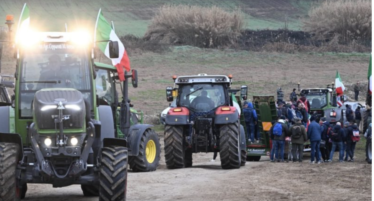 Італійські фермери протестують проти підроблених продуктів маркованих «Made in Italy»