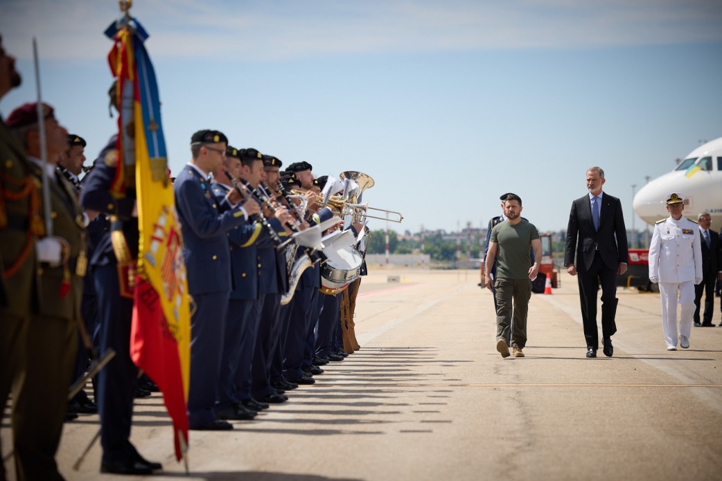 Oficjalna wizyta Volodymyra Zelenskyy'ego w Hiszpanii: co otrzyma Ukraina?