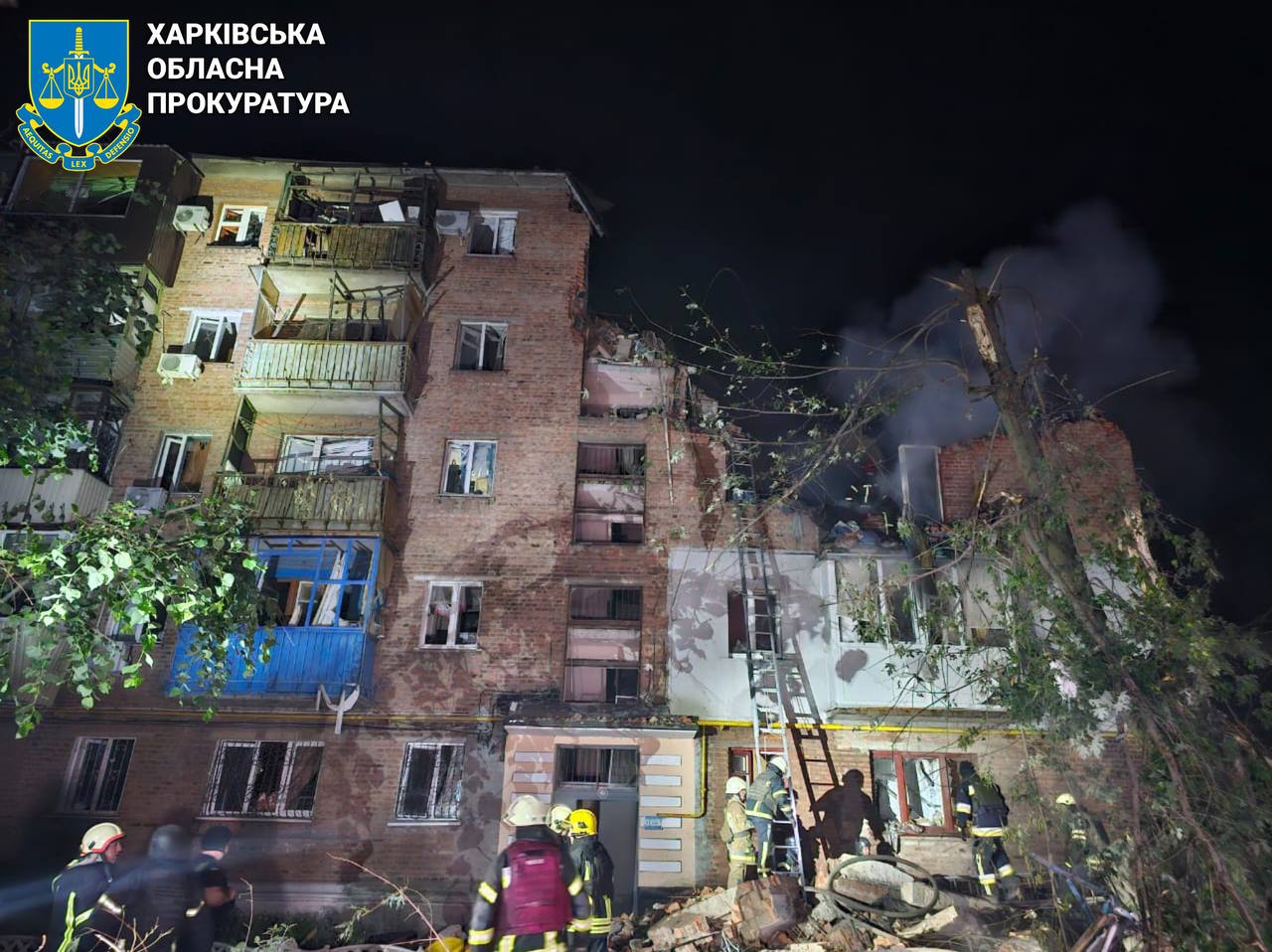 У Харкові зросла кількість жертв внаслідок нічного удару рф 