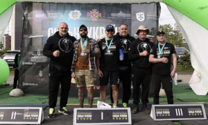 Ветеран Сергій Дубов завоював два золота на змаганнях Сильні України