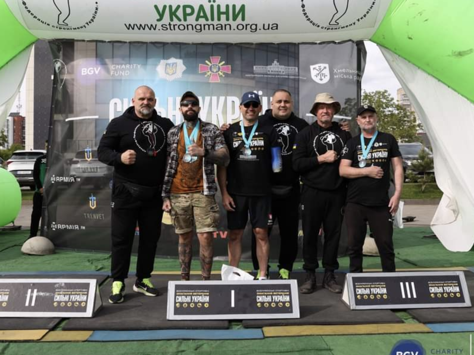 Ветеран Сергій Дубов завоював два золота на змаганнях Сильні України