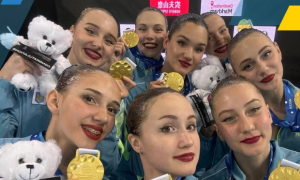 Збірна України з артистичного плавання виграла етап Кубку світу
