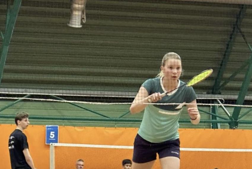 13-річна бадмінтоністка з Дніпра виграла турнір у Чехії