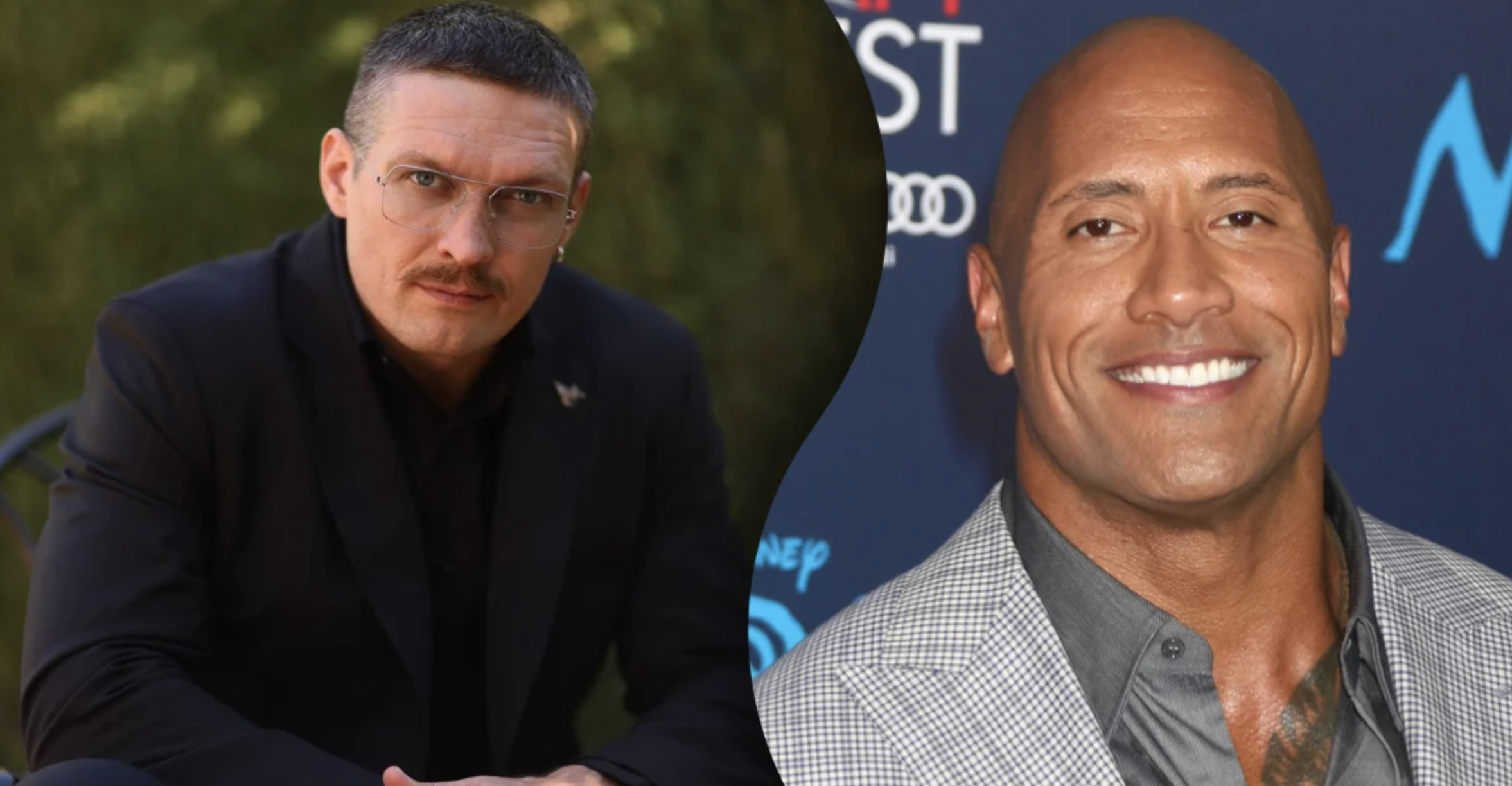 Двейн Джонсон і Олександр Усик зустрінуться в рингу під час зйомок