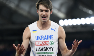 Легка атлетика: Лавський та Дорощук стали призерами ЧЄ-2024 в стрибках у висоту