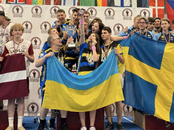 Українці виграли командне золото на чемпіонаті Європи з настільного хокею