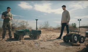 Życie żołnierza jest najcenniejsze: 3. samodzielna brygada szturmowa demonstruje drony naziemne, których możliwości są imponujące