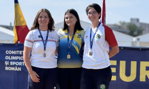 Українські лучниці виграли дві медалі на змаганнях у Румунії