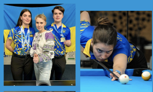 Українські більярдисти здобули три медалі чемпіонату Європи у Словенії
